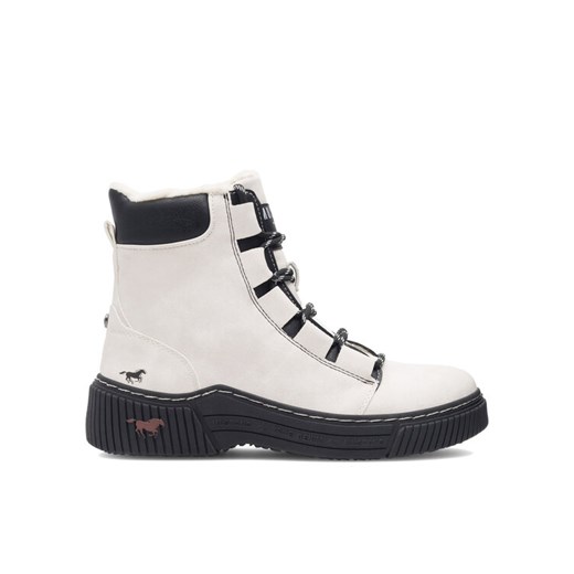 Mustang Trzewiki 1436-605-203 Biały ze sklepu MODIVO w kategorii Śniegowce damskie - zdjęcie 186605967