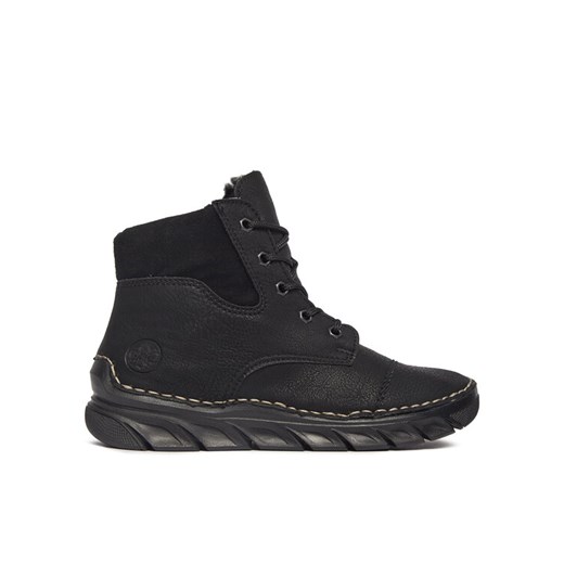 Rieker Trzewiki 55000-00 Czarny ze sklepu MODIVO w kategorii Botki - zdjęcie 186605987