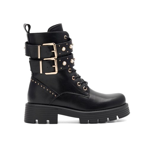 DeeZee Trzewiki BAHAR WS6119-14 Czarny ze sklepu MODIVO w kategorii Workery damskie - zdjęcie 186606007