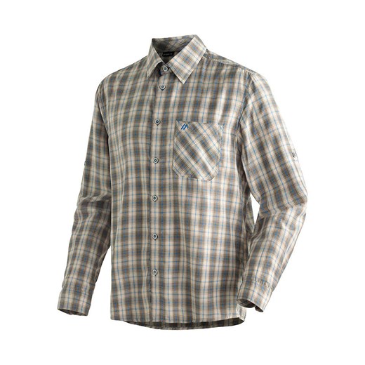 Maier Sports Koszula funkcyjna &quot;Claas&quot; - Regular fit - w kolorze beżowo-szarym ze sklepu Limango Polska w kategorii T-shirty męskie - zdjęcie 186608686