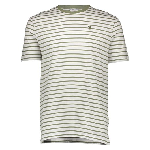U.S. Polo Assn. Koszulka w kolorze zielono-białym ze sklepu Limango Polska w kategorii T-shirty męskie - zdjęcie 186608745