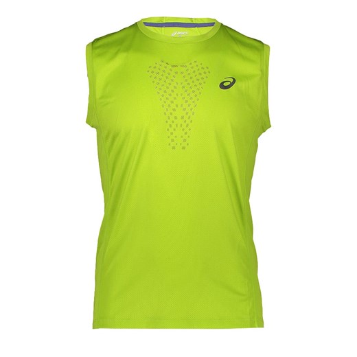 asics Top sportowy w kolorze zielonym ze sklepu Limango Polska w kategorii T-shirty męskie - zdjęcie 186608758