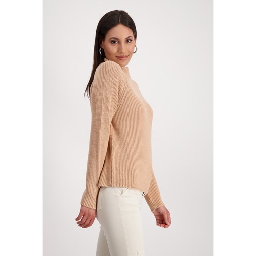 monari Sweter w kolorze beżowym Monari 40 okazja Limango Polska