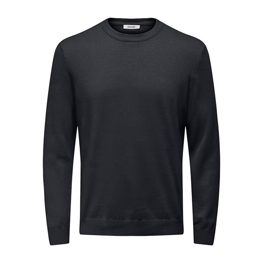ONLY &amp; SONS Sweter &quot;Holger&quot; w kolorze czarnym ze sklepu Limango Polska w kategorii Swetry męskie - zdjęcie 186609255