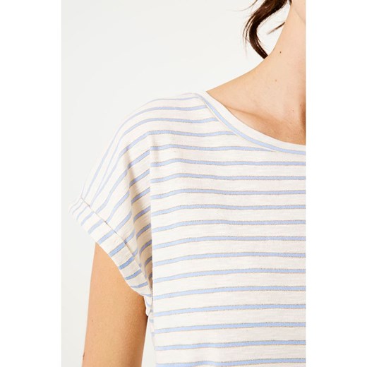 Garcia Koszulka w kolorze biało-błękitnym Garcia L okazja Limango Polska