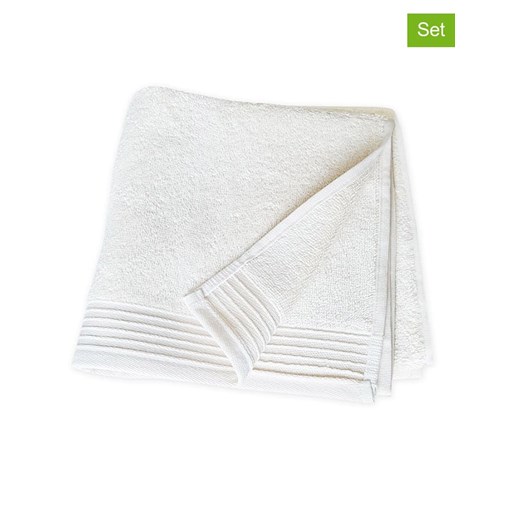 Framsohn Ręczniki (4 szt.) &quot;Premium&quot; w kolorze białym dla gości ze sklepu Limango Polska w kategorii Ręczniki - zdjęcie 186609529