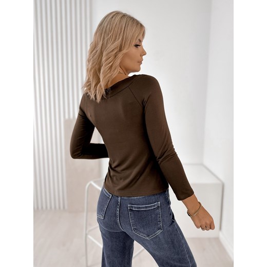 bluzka lysandra brązowa one size ONE SIZE UBRA