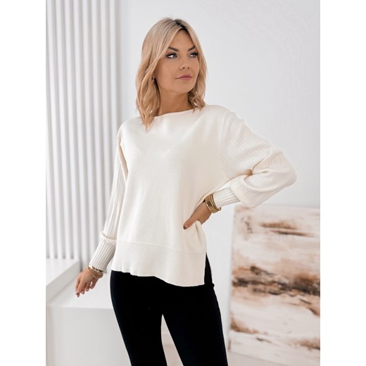 sweter feyre ecru one size ONE SIZE UBRA