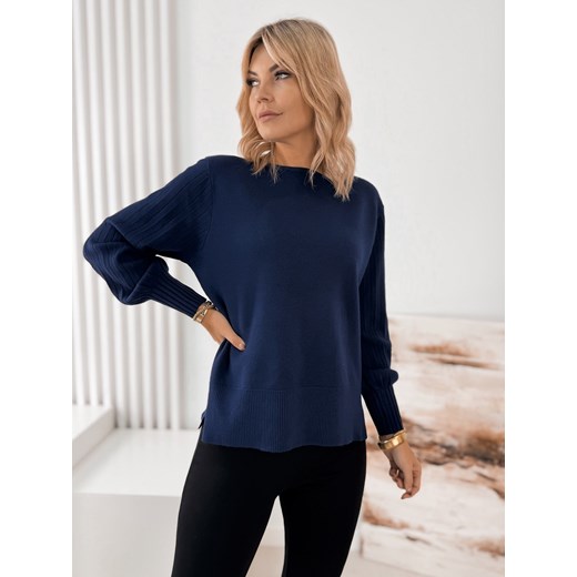 sweter feyre granatowy one size ONE SIZE UBRA