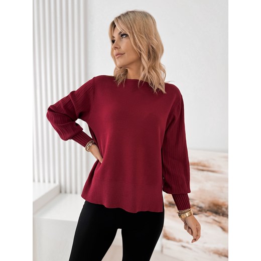 sweter feyre bordowy one size ze sklepu UBRA w kategorii Swetry damskie - zdjęcie 186609888