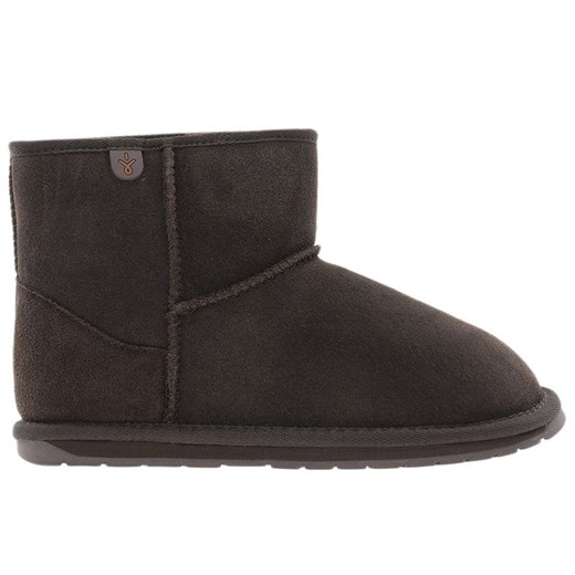 Buty dziecięce Emu Australia Wallaby Mini K10103CHOC - brązowe ze sklepu streetstyle24.pl w kategorii Buty zimowe dziecięce - zdjęcie 186610015
