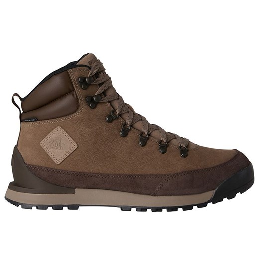 Buty męskie The North Face Back To Berkeley IV Leather Lifestyle 0A817QDQI1 - brązowe ze sklepu streetstyle24.pl w kategorii Buty zimowe męskie - zdjęcie 186610018