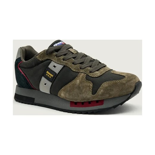 BLAUER Sneakersy QUEENS01 | zamsz ze sklepu Gomez Fashion Store w kategorii Buty sportowe męskie - zdjęcie 186610377