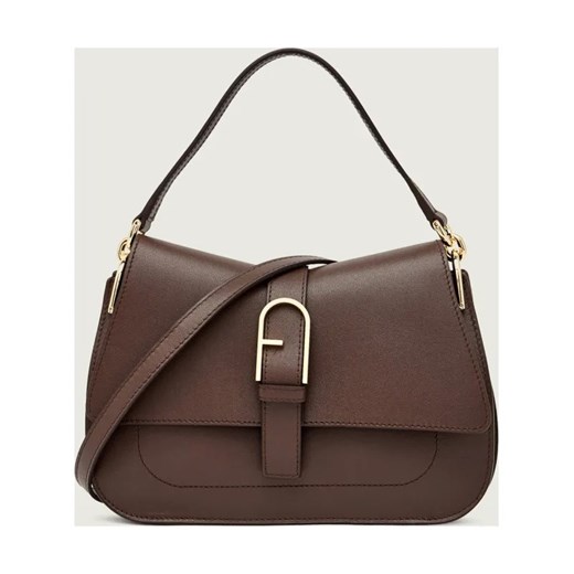Furla Skórzana torebka na ramię FURLA FLOW - id: FU255W000023938 - marki Furla - 186610418 Furla Skórzana torebka na ramię FURLA FLOW ze sklepu Gomez Fashion Store w kategorii Torebki damskie - zdjęcie 186610418