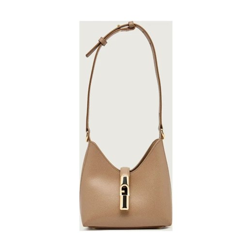 Furla Skórzane hobo FURLA IRIDE MINI ze sklepu Gomez Fashion Store w kategorii Torebki hobo - zdjęcie 186610427