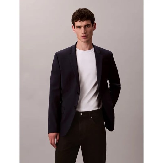 Calvin Klein Wełniana marynarka | Slim Fit ze sklepu Gomez Fashion Store w kategorii Marynarki męskie - zdjęcie 186610509