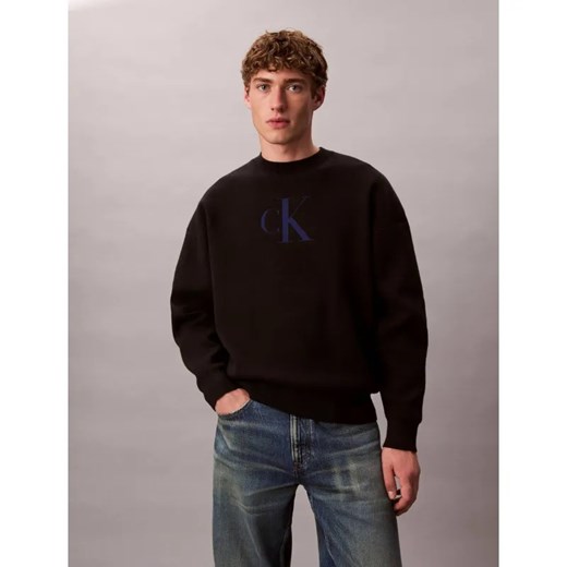 Calvin Klein Jeans Sweter | Relaxed fit | z dodatkiem kaszmiru ze sklepu Gomez Fashion Store w kategorii Swetry męskie - zdjęcie 186610515