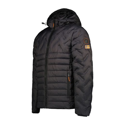 Geographical Norway Kurtka pikowana &quot;Burator&quot; w kolorze czarnym Geographical Norway XXL Limango Polska okazyjna cena
