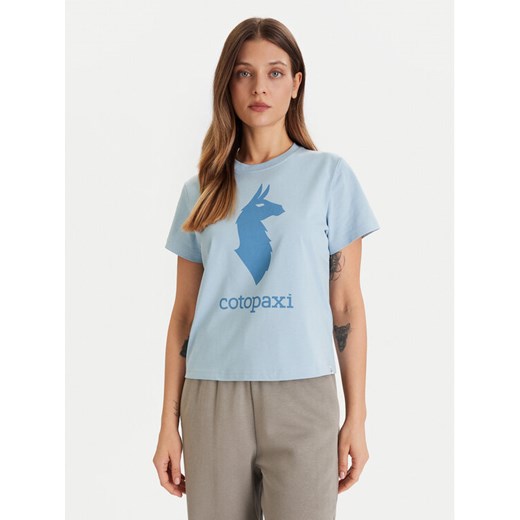 Cotopaxi T-Shirt Llama F25474W1529 Błękitny Regular Fit ze sklepu MODIVO w kategorii Bluzki damskie - zdjęcie 186611799