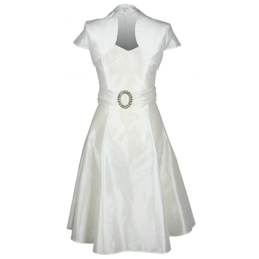 Sukienka FSU135 EKRI ze sklepu fokus.pl w kategorii Sukienki - zdjęcie 186613005