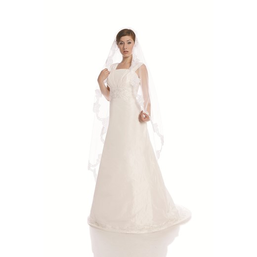 Suknia Ślubna FSS548 EKRI ze sklepu fokus.pl w kategorii Sukienki - zdjęcie 186613318