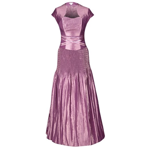 Sukienka FSU139 RÓŻOWY BRUDNY ze sklepu fokus.pl w kategorii Sukienki - zdjęcie 186613398