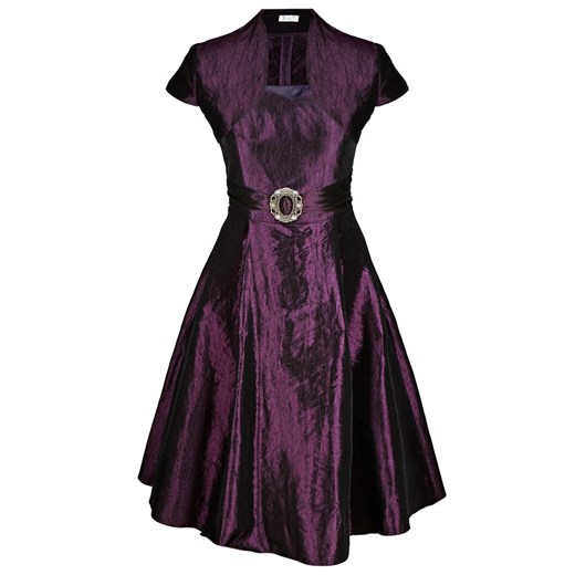 Sukienka FSU135 ŚLIWKOWY CIEMNY ze sklepu fokus.pl w kategorii Sukienki - zdjęcie 186613449