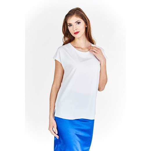 Bluzka FBZ873 EKRI ze sklepu fokus.pl w kategorii Bluzki damskie - zdjęcie 186613777