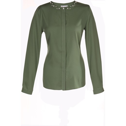 FART Bluzka M8556 zielony ciemny ze sklepu fokus.pl w kategorii Bluzki damskie - zdjęcie 186614145