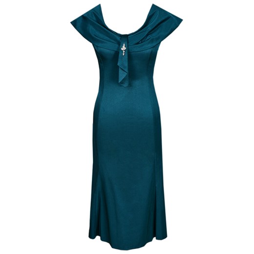 Sukienka FSU192 NIEBIESKI MORSKI ze sklepu fokus.pl w kategorii Sukienki - zdjęcie 186614178