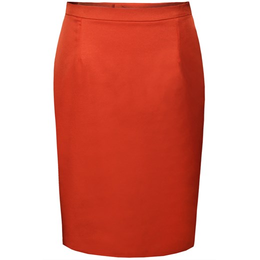 Spódnica FSP641 POMARAŃCZOWY MOCNY ze sklepu fokus.pl w kategorii Spódnice - zdjęcie 186614218
