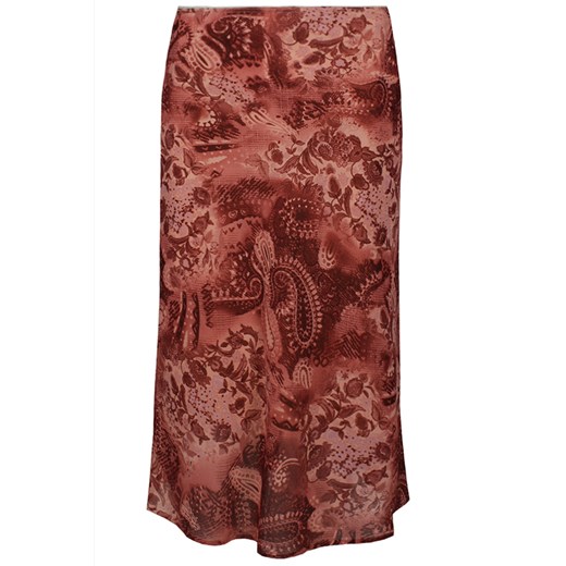 Spódnica FSP771 CEGLASTY ze sklepu fokus.pl w kategorii Spódnice - zdjęcie 186614318