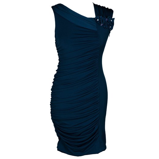 Sukienka FSU198 GRANATOWY JASNY ze sklepu fokus.pl w kategorii Sukienki - zdjęcie 186614367