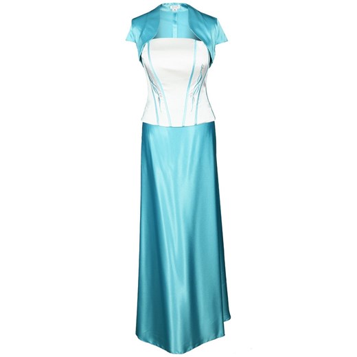 Sukienka FSU133 TURKUSOWY ze sklepu fokus.pl w kategorii Sukienki - zdjęcie 186614856