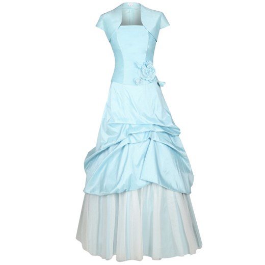 Sukienka FSU038 TURKUSOWY ze sklepu fokus.pl w kategorii Sukienki - zdjęcie 186614869