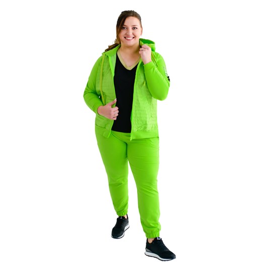 Spodnie FSD1078 SELEDYNOWY ze sklepu fokus.pl w kategorii Spodnie damskie - zdjęcie 186615019