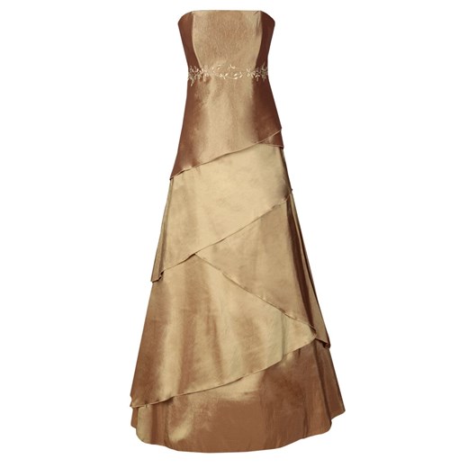 Sukienka FSU072 ZŁOTO STARE ze sklepu fokus.pl w kategorii Sukienki - zdjęcie 186615096