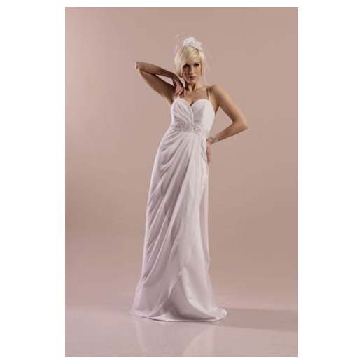 Suknia Ślubna FSS572 BIAŁY ze sklepu fokus.pl w kategorii Sukienki - zdjęcie 186615218