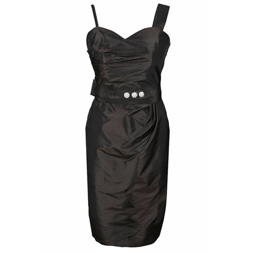 Sukienka FSU179 CZEKOLADOWY CIEMNY ze sklepu fokus.pl w kategorii Sukienki - zdjęcie 186615408