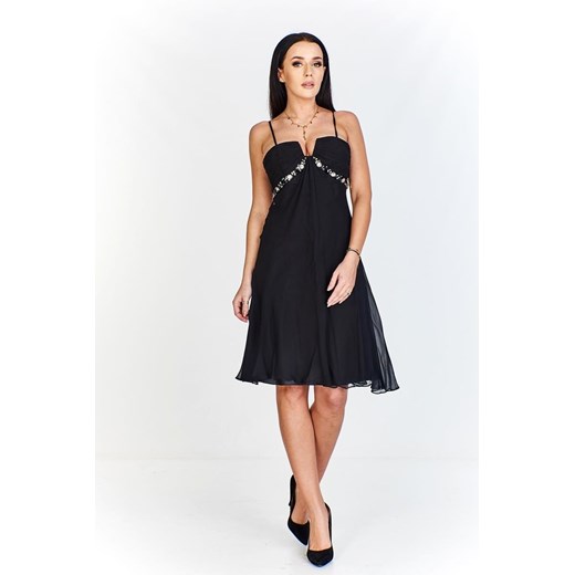 Suknia FSU711 CZARNY ze sklepu fokus.pl w kategorii Sukienki - zdjęcie 186615436