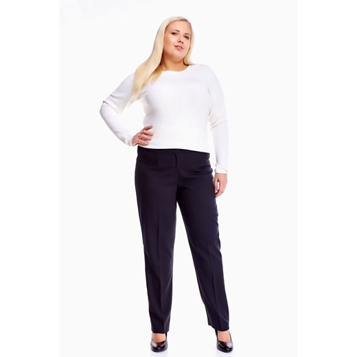 Spodnie FSD697 CZARNY ze sklepu fokus.pl w kategorii Spodnie damskie - zdjęcie 186615449