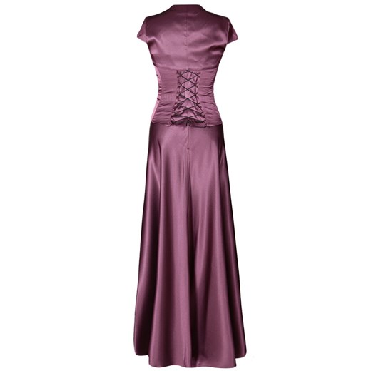 Sukienka FSU086 BAKŁAŻAN ze sklepu fokus.pl w kategorii Sukienki - zdjęcie 186615459