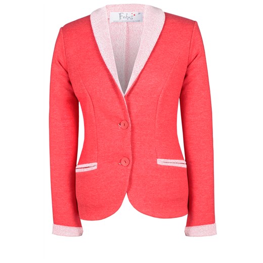 Żakiet FZA644 CZERWONY ze sklepu fokus.pl w kategorii Marynarki damskie - zdjęcie 186615807