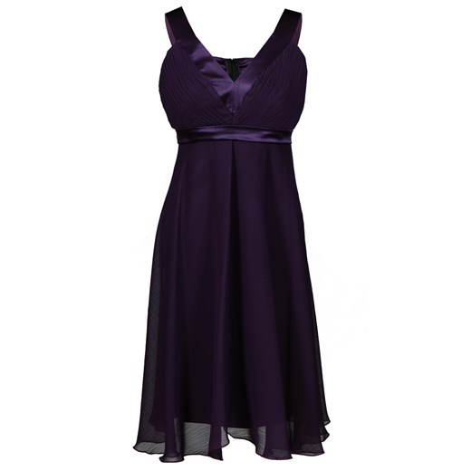 Sukienka FSU152 ŚLIWKOWY CIEMNY ze sklepu fokus.pl w kategorii Sukienki - zdjęcie 186615815