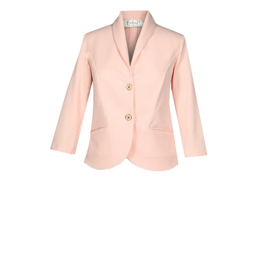 Żakiet FZA772 ŁOSOSIOWY JASNY ze sklepu fokus.pl w kategorii Marynarki damskie - zdjęcie 186615848