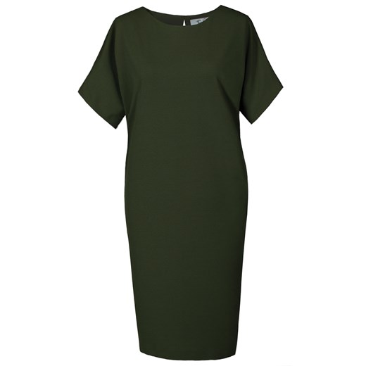 Sukienka FSU1116 OLIWKOWY ze sklepu fokus.pl w kategorii Sukienki - zdjęcie 186615949