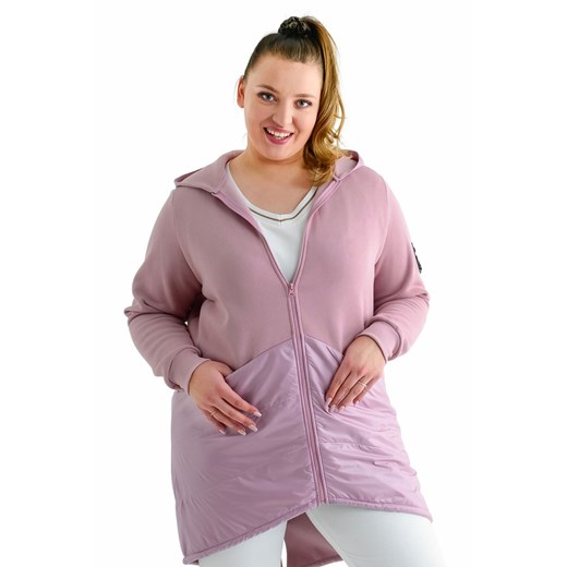 Kurtka FKU1071 RÓŻOWY ze sklepu fokus.pl w kategorii Kurtki damskie - zdjęcie 186616389