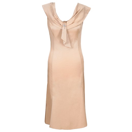 Sukienka FSU192 SZAMPAN ze sklepu fokus.pl w kategorii Sukienki - zdjęcie 186616848