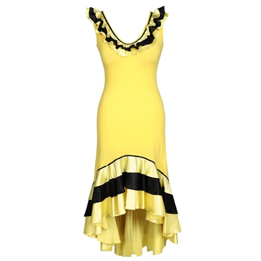 Sukienka FSU102 ŻÓŁTY ze sklepu fokus.pl w kategorii Sukienki - zdjęcie 186616976