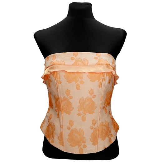 Gorset FGR006 ŁOSOSIOWY Żakard ze sklepu fokus.pl w kategorii Bluzki damskie - zdjęcie 186617215